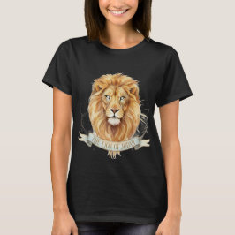 Camiseta Feminina Leão de Judá & Amante da Minha A