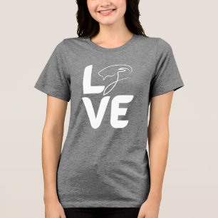 Camiseta Feminina LOVE Cabra – Presente Divertido