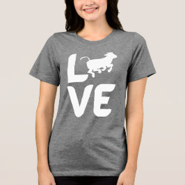 Camiseta Feminina LOVE Vaca – Presente para Amante