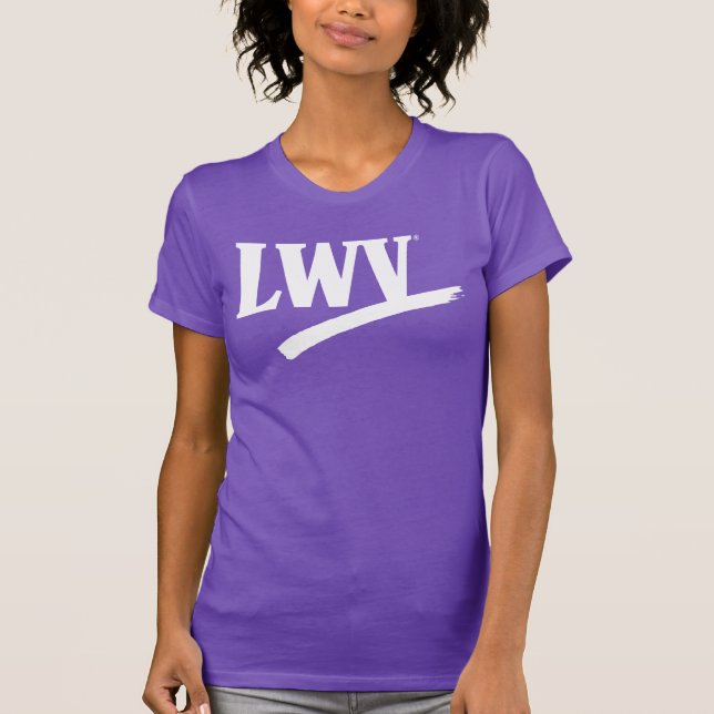 Camiseta feminina LWV Slim Fit (Frente)