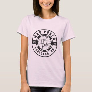 Camiseta feminina MAD Poker Bullet Logo