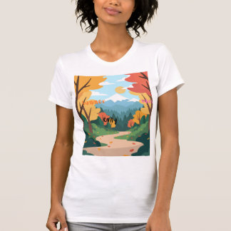 Camiseta feminina manga curta