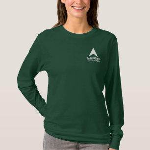 Camiseta Feminina Manga Longa - Logo Invertida