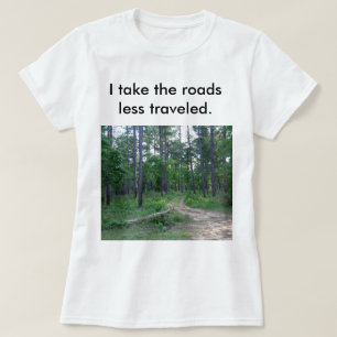 Camiseta feminina menos viajada