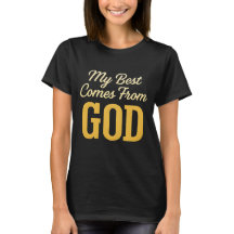 Camiseta Feminina Meu Melhor Vem de Deus – Present