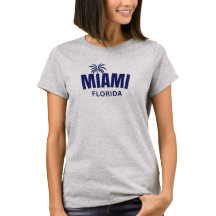 Camiseta Feminina Miami Flórida