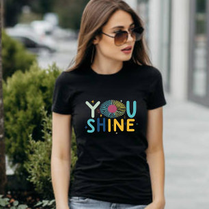 Camiseta Feminina Minimal Elegant You Shine