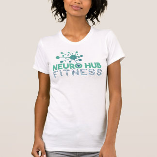 Camiseta Feminina Neuro Hub Fitness Branca com Log