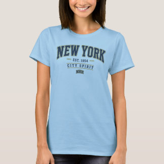 Camiseta Feminina New York City Spirit Vintage 195