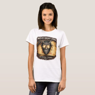 Camiseta Feminina Noite de Cinema Falhou
