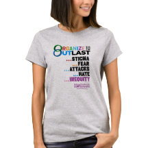 Camiseta Feminina Organize to Outlast