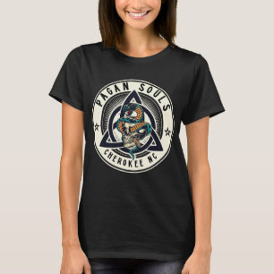 Camiseta Feminina Pagan Souls Cherokee Logo Manga