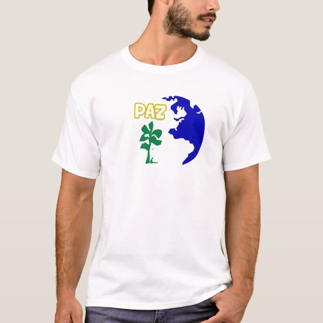 Camiseta Feminina Paz 003 (Frente)