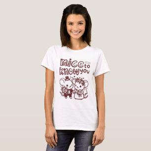 Camiseta Feminina "Prazer em Te Conhecer" Sarcásti