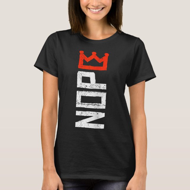 Camiseta Feminina Protesto Sem Reis Sinal Vertical (Frente)