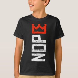 Camiseta Feminina Protesto Sem Reis Vertical Não V