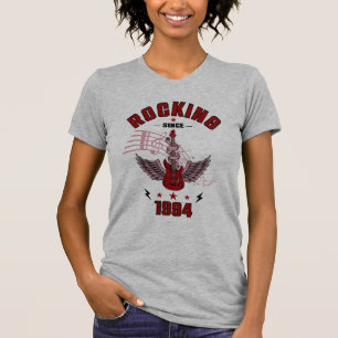 Camiseta feminina ROCKING