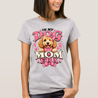 Camiseta Feminina Rosa Bonito Cachorro Na Minha Er