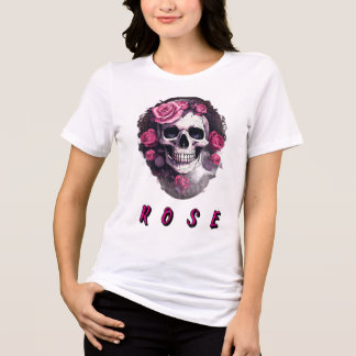 Camiseta feminina ROSE