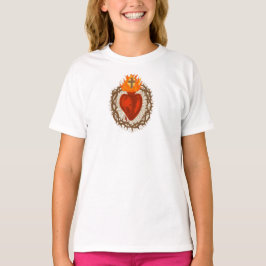 Camiseta Feminina Sagrado Coração de Jesus
