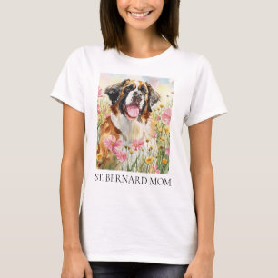 Camiseta Feminina – Saint Bernard Mom Tee