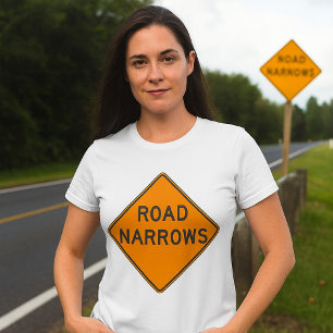 Camiseta Feminina Sinal de Estrada Estrada Estreit