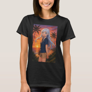 Camiseta feminina Sunset Nova