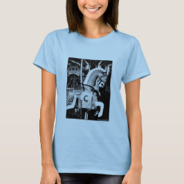 Camiseta feminina 'The King Horse'