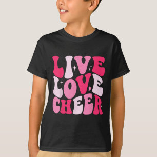 Camiseta Feminina Torcida de Cheerleading Viva Ama