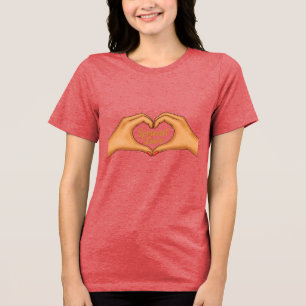 Camiseta Feminina Tri-Blend Bella+Canvas 'Espalhe