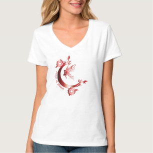 Camiseta Feminina V Fada da Lua