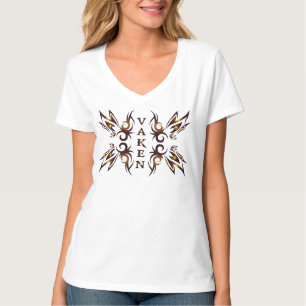 Camiseta Feminina Vaken V-Neck