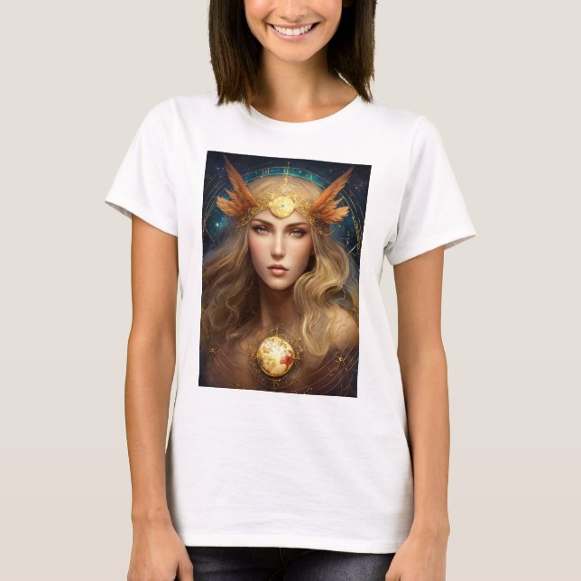 Camiseta feminina Virgin Mercury (Frente)