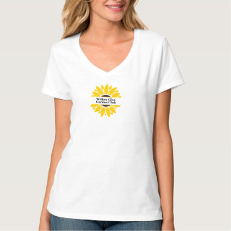 Camiseta feminina WGGC Size XL V-Neck Tamanho XL