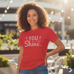 Camiseta feminina You Shine