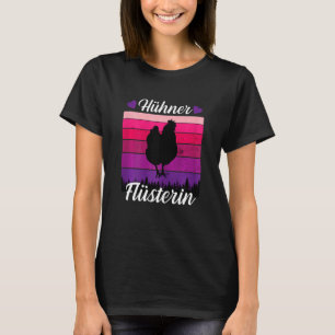 Camiseta Feminino Galinha Sussurro Fazendeiro Fazendeiro Su