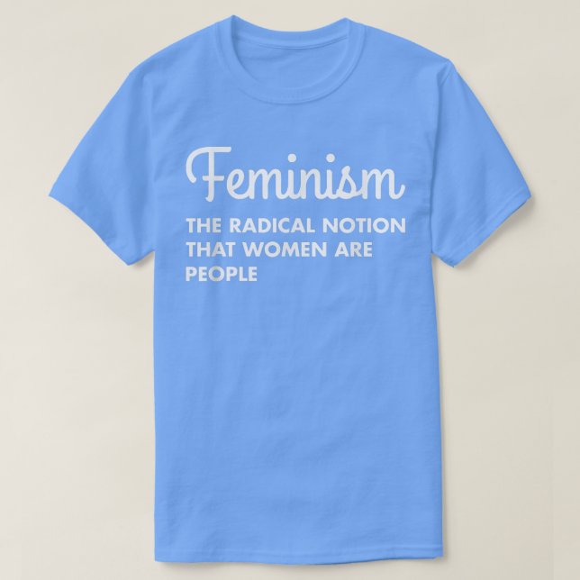 Camiseta Feminism Definition Feminist1094  (Frente do Design)