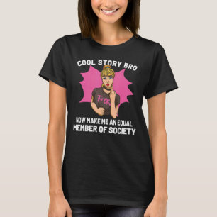 Camiseta Feminismo Empoderamento Feminino Pro Choice