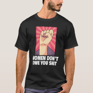 Camiseta Feminismo Empoderamento Feminino Pro Choice Pro Ab