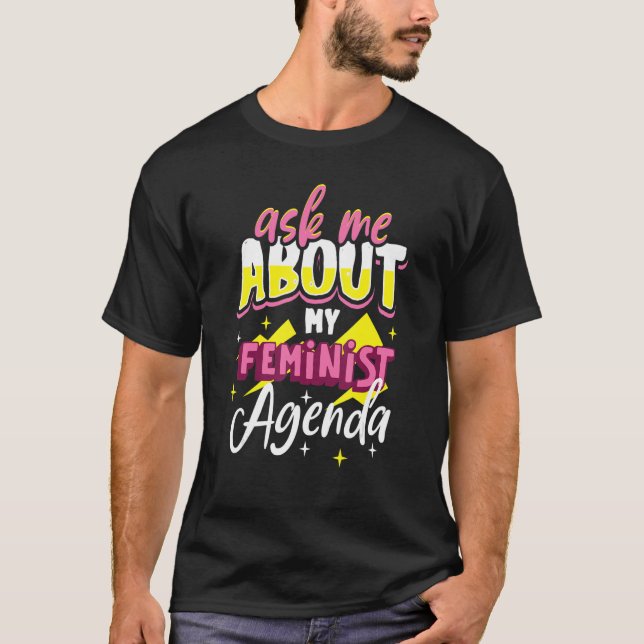 Camiseta Feminismo Empoderamento Feminino Pró-Escolha Abort (Frente)