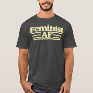 Camiseta Feminismo Feminista Com Um Retroativo Dos Anos 701