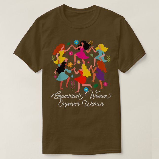 Camiseta Feminismo Feminista Empoderada Mulheres Vai Empode (Frente do Design)