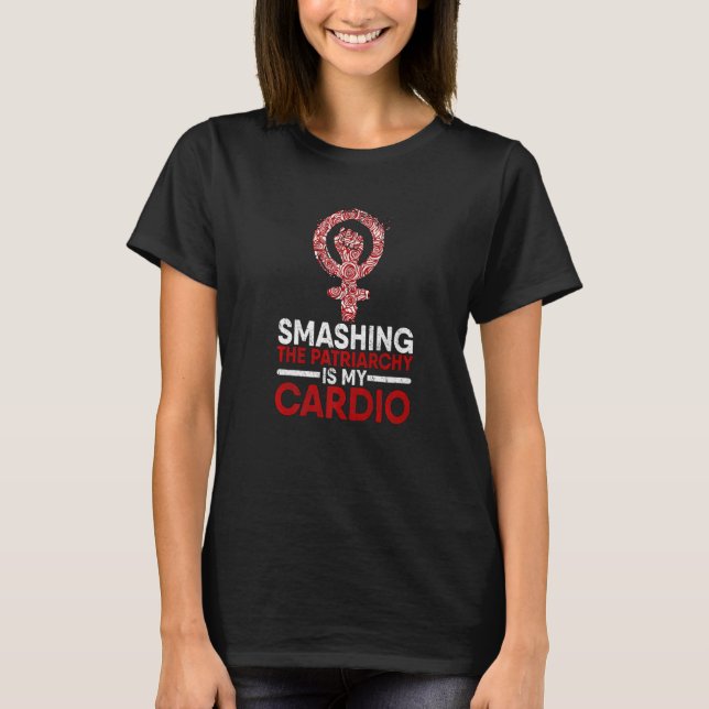 Camiseta Feminismo Feminista Empoderando Meninas de Gênero (Frente)