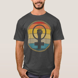 Camiseta Feminismo Igualdade Feminina Vintage Feminista
