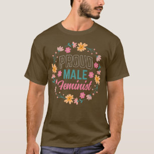 Camiseta Feminismo Masculino Orgulhoso Mulheres Direitos Me