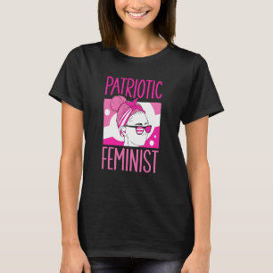 Camiseta Feminismo Patriótico Feminista Direitos das Mulher