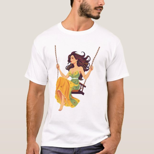 Camiseta feminismo, poder das raparigas, direitos das mulhe (Frente)