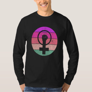 Camiseta Feminismo - Símbolo Feminina para Igualdade