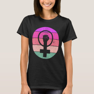 Camiseta Feminismo - Símbolo Feminina para Igualdade