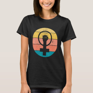 Camiseta Feminismo - Símbolo Feminina para Igualdade